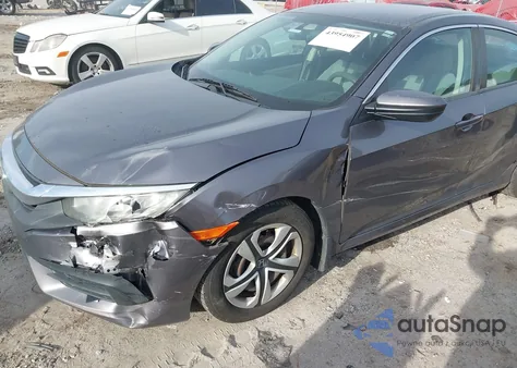 2016 Honda Civic Lx from USA, damaged, VIN 19XFC2F55GE066948